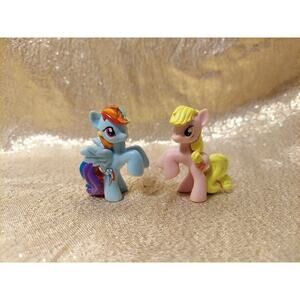 2014 My Little Pony FiM Blind Bag Wave 11 Luckette & Rainbow Dash Figure Hasbro